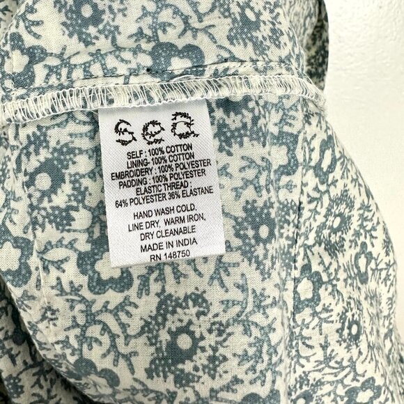 SEA Ida Flora Cotton Dress in Apple Size Small - Picture 6 of 9
